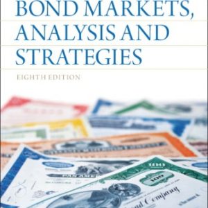 Solution Manual for Bond Markets Analysis and Strategies 8th Edition Fabozzi