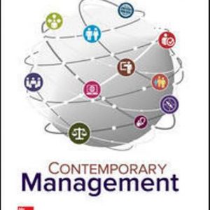 Solution Manual for Contemporary Management 10th Edition Jones