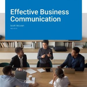 Solution Manual for Effective Business Communication Version 3.0 McLean