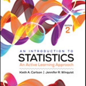 Test Bank for An Introduction to Statistics An Active Learning Approach 2nd Edition Carlson