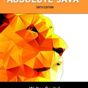 Test Bank for Absolute Java 6th Edition Savitch