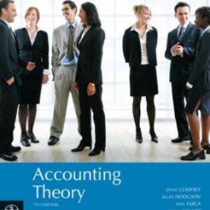 Solution Manual for Accounting Theory 7th Edition Godfrey