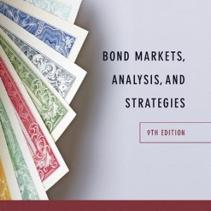 Solution Manual for Bond Markets Analysis and Strategies 9th Edition Fabozzi