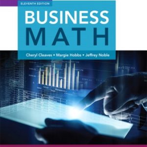 Solution Manual for Business Math 11th Edition Cleaves