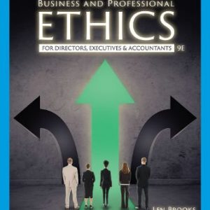 Solution Manual for Business and Professional Ethics 9th Edition Brooks