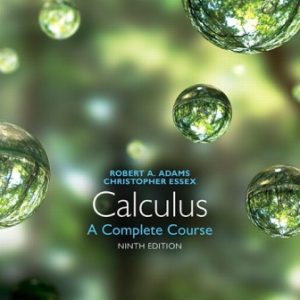 Solution Manual for Calculus: A Complete Course 9th Edition Adams