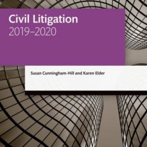 Test Bank for Civil Litigation 2019-2020 12th Edition Cunningham-Hill