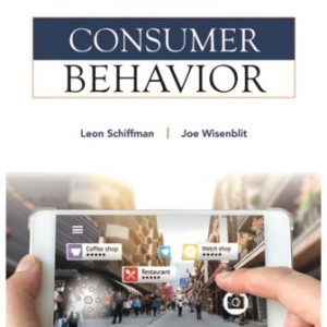 Solution Manual for Consumer Behavior 12th Edition Schiffman