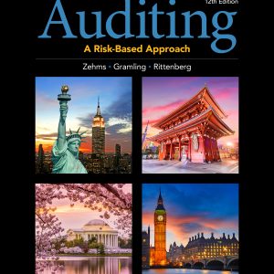 Test Bank for Auditing: A Risk-Based Approach 12th Edition Zehms