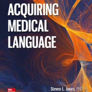 Acquiring Medical Language 3rd Edition Jones - Test Bank