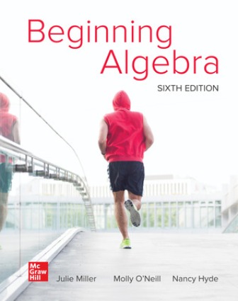 Beginning Algebra 6th Edition Miller Test Bank   9781260728248 TestBank 