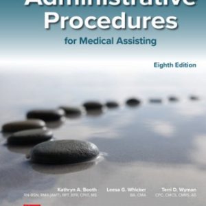 Administrative Procedures for Medical Assisting 8th Edition Booth - Test Bank