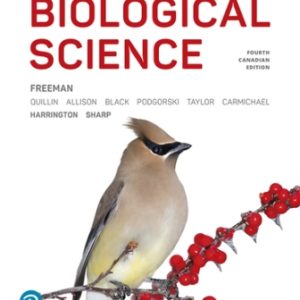 Biological Science 4th Canadian Edition Freeman - Test Bank