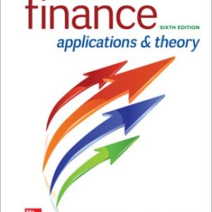 Finance: Applications and Theory 6th Edition Cornett - Solution Manual