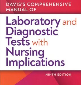 Davis's Comprehensive Manual of Laboratory and Diagnostic Tests With Nursing Implications 9th Edition Van Leeuwen - Test Bank