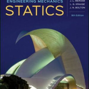 Engineering Mechanics Statics 9th Edition Meriam - Solution Manual