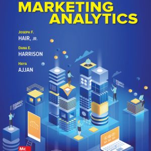 Essentials of Marketing Analytics 1st Edition Hair - Solution Manual