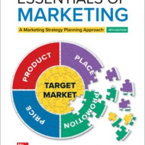 Essentials of Marketing 18th Edition Cannon - Solution Manual