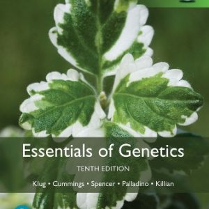 Essentials of Genetics Global Edition 10th Edition Klug - Test Bank