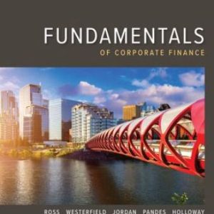 Fundamentals of Corporate Finance 11th Canadian Edition Ross - Solution Manual