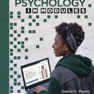 Exploring Psychology in Modules 12th Edition Myers - Test Bank