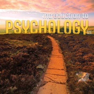 Introduction to Psychology 12th Edition Kalat - Test Bank