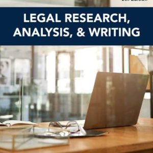 Legal Research Analysis and Writing 5th Edition Putman - Test Bank